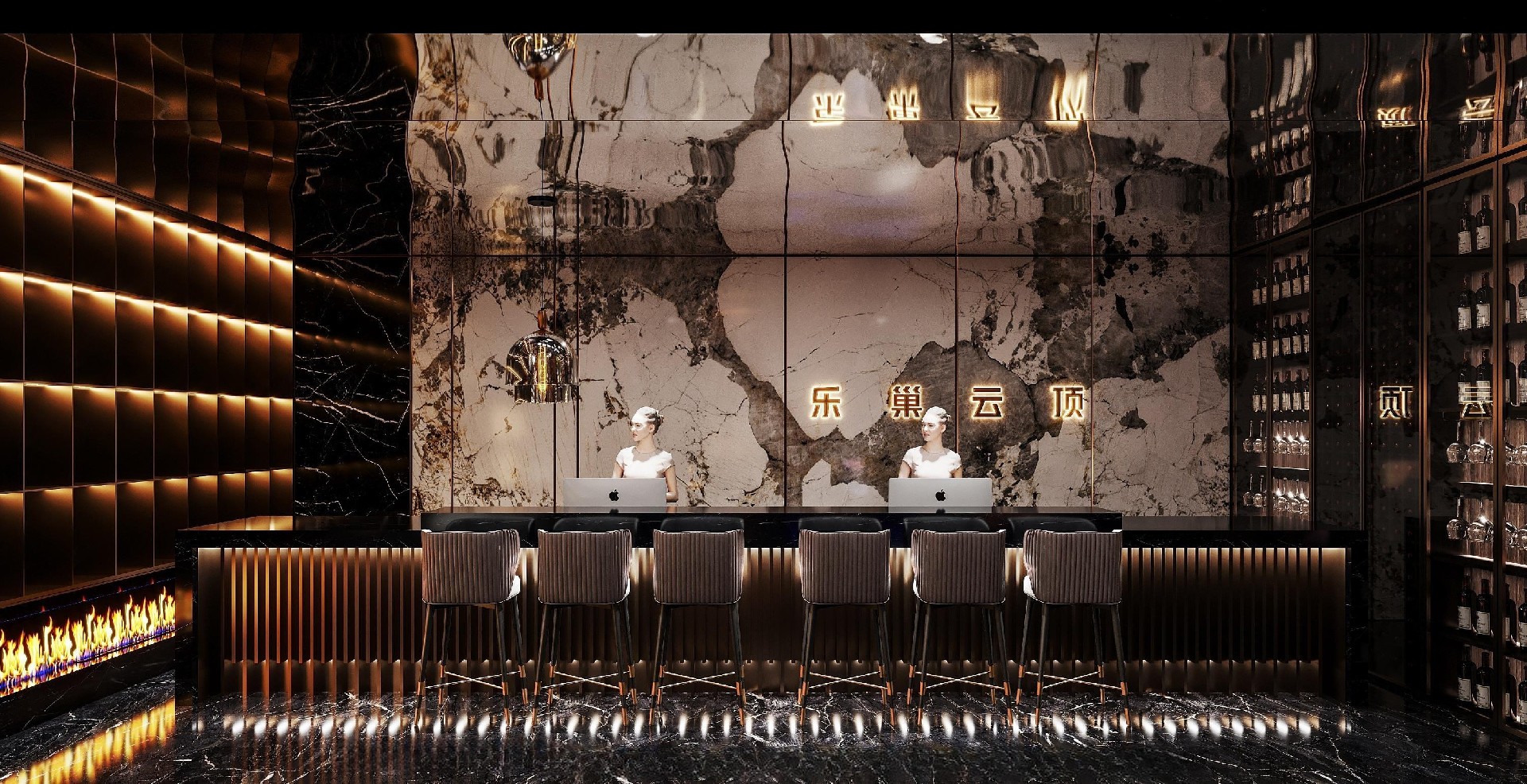 足浴店裝修設計